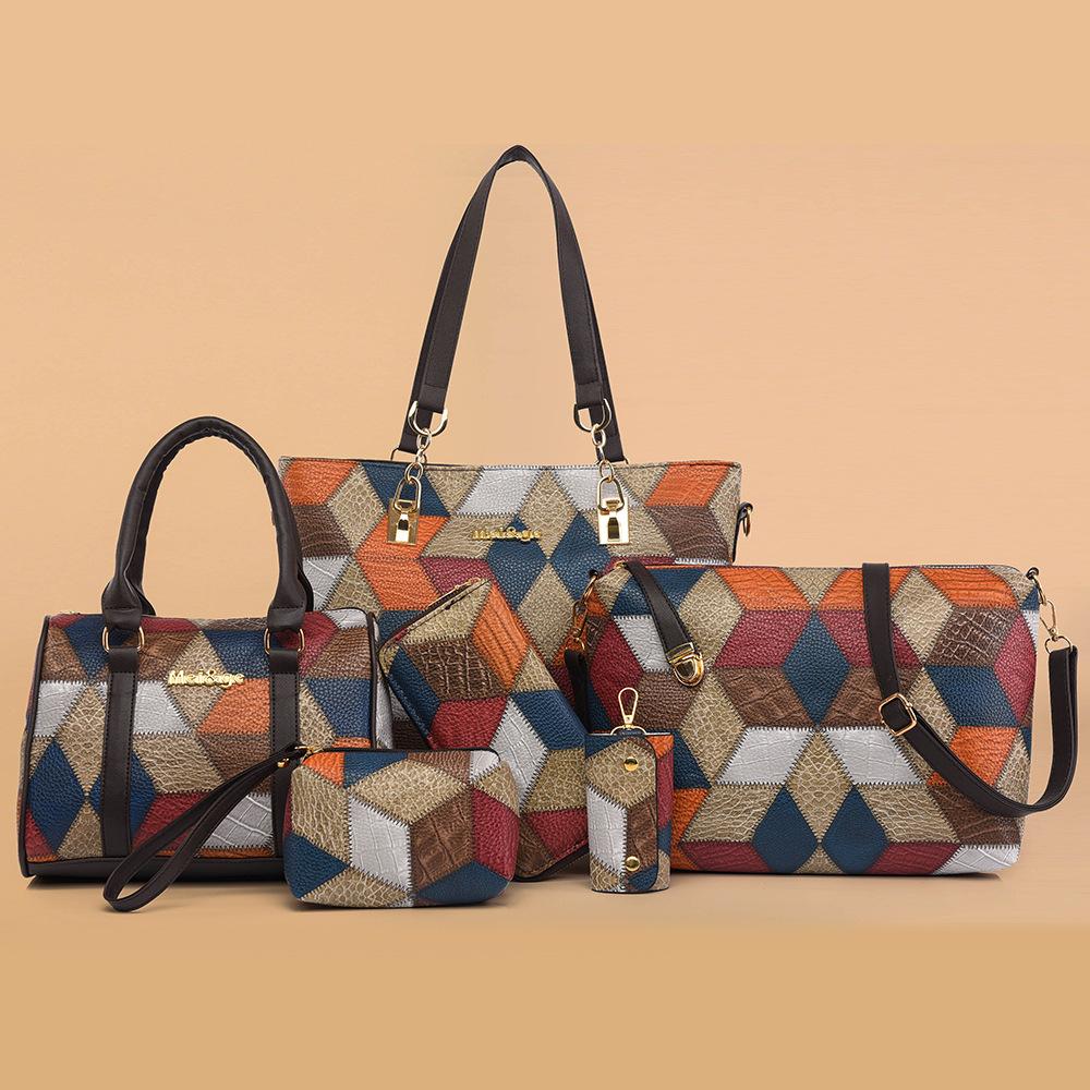 Сумка женская большой вместимости, дамская сумочка для работы, сумка через плечо для женщин, универсальная женская сумка на плечо контрастного цвета, с изысканным видом синий
Сумка женская большой вместимости, дамская сумочка для работы, сумка через плечо для женщин, универсальная женская сумка на плечо контрастного цвета, с изысканным видом синий