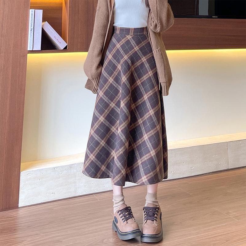 Women s Autumn and Winter New Mid-length Maillard Style Retro Brown Pleated Skirt Versatile Large-size Long Skirt S
Women s Autumn and Winter New Mid-length Maillard Style Retro Brown Pleated Skirt Versatile Large-size Long Skirt S