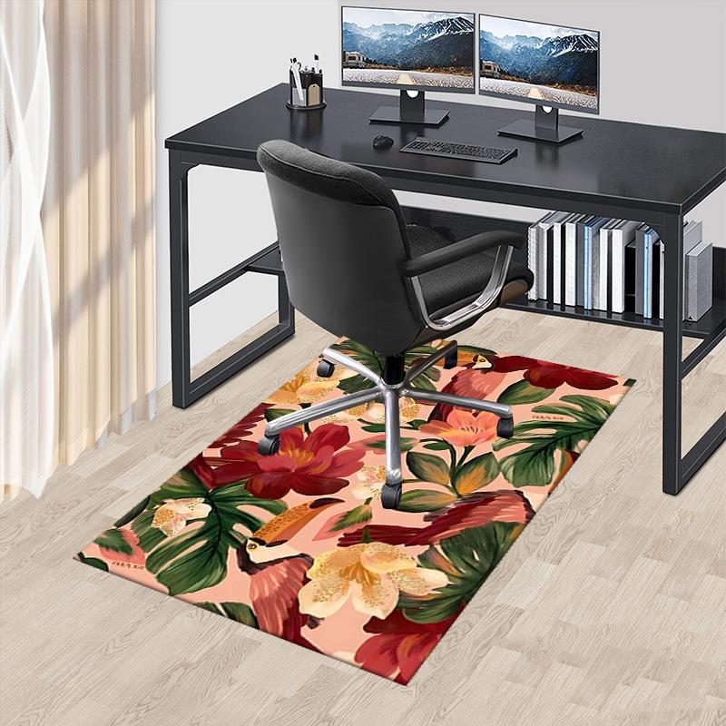1pc Tropical Toucan and Flowers Chair Mat - Anime Cartoon Design, Non-Slip Carpet for Office Use, Suitable for All Seasons.A020 60cm by 90cm
1pc Tropical Toucan and Flowers Chair Mat - Anime Cartoon Design, Non-Slip Carpet for Office Use, Suitable for All Seasons.A020 60cm by 90cm