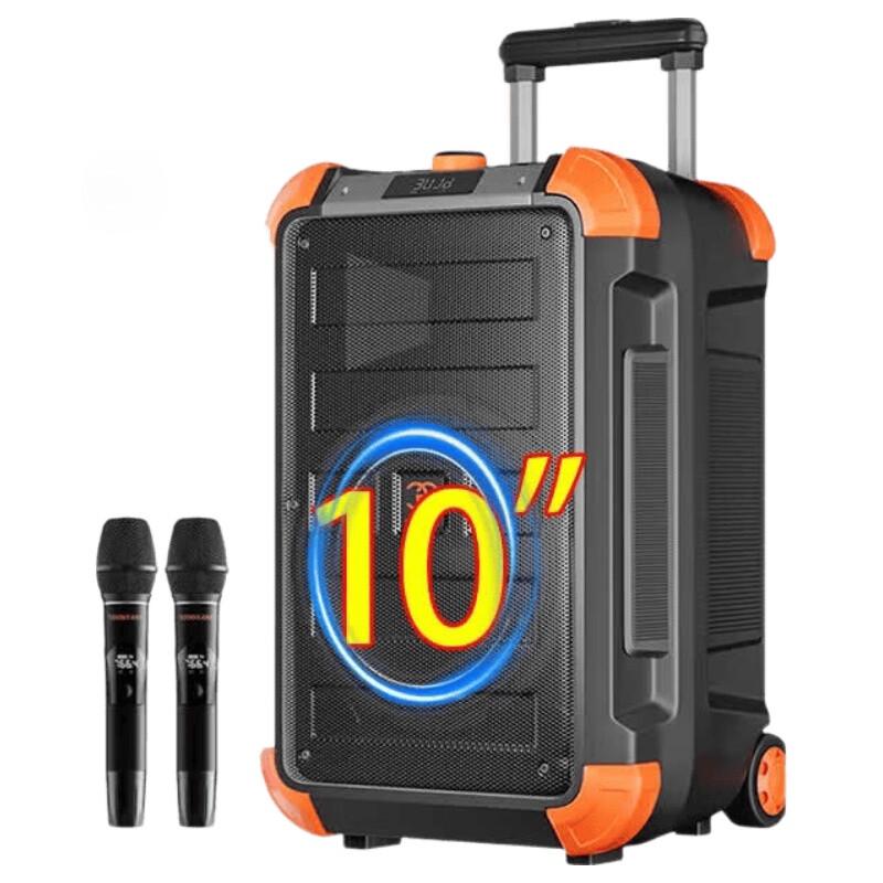 Songchuan SS6-10H Portable Trolley Speaker with Dual Wireless Mics (CN version)
Songchuan SS6-10H Portable Trolley Speaker with Dual Wireless Mics (CN version)