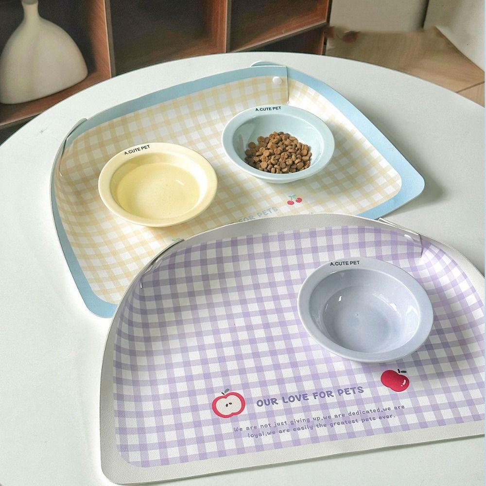Waterproof Pet Anti Spill Placemat PU Leather Dog Food Pad Easy To Clean Cat Bowl Mat Puppy фіолетовий
Waterproof Pet Anti Spill Placemat PU Leather Dog Food Pad Easy To Clean Cat Bowl Mat Puppy фіолетовий