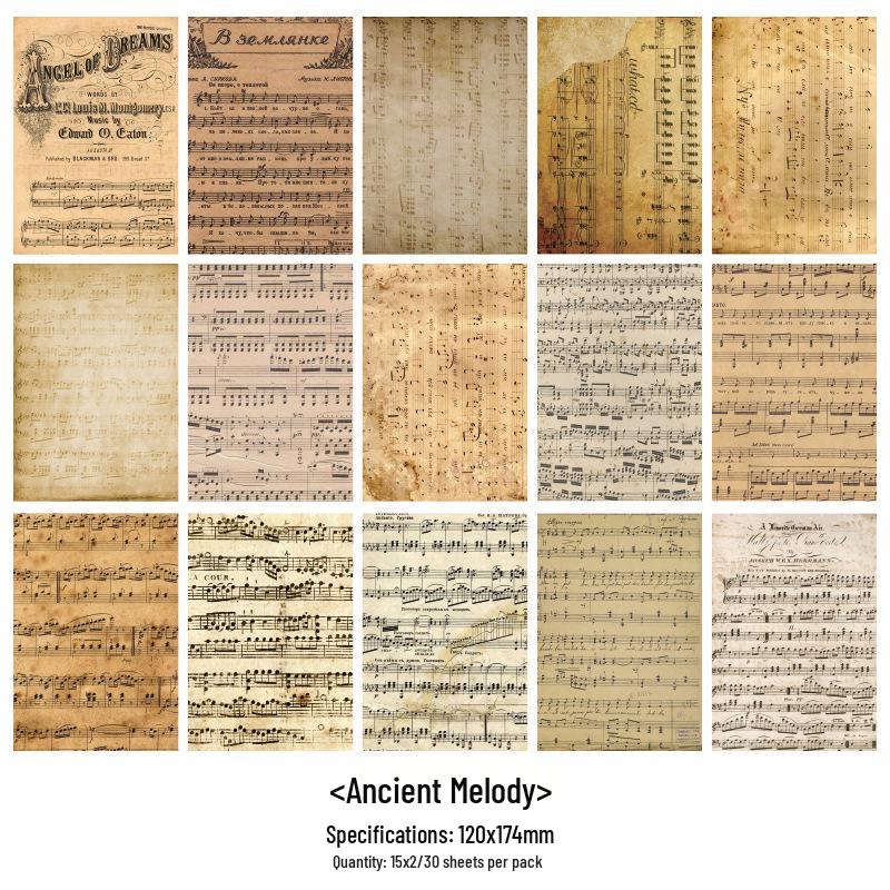 Retro Artistic Classical Letter Series Large Paper Journal - 30 Sheets
Retro Artistic Classical Letter Series Large Paper Journal - 30 Sheets