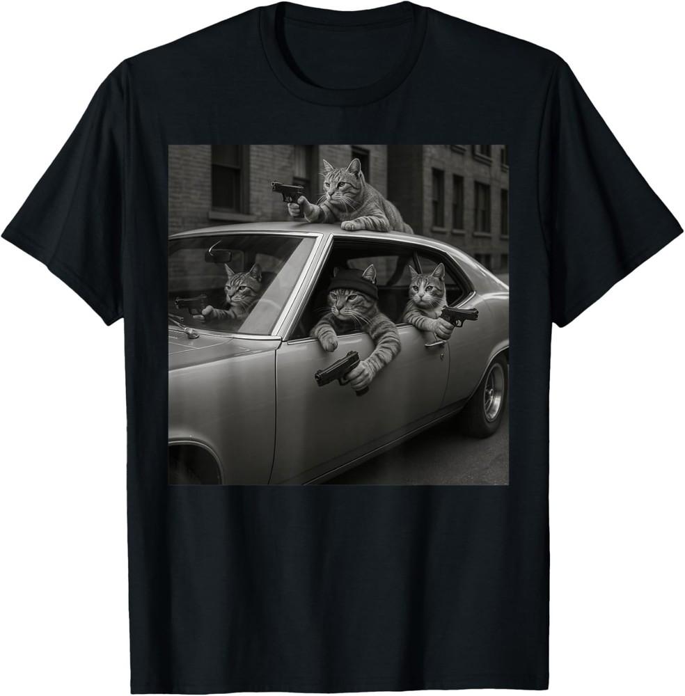Мужская Женская Забавная Кошка Банда Винтажная Милая Котенок Гангстер Кошка Футболка унисекс Футболка 4XL
Мужская Женская Забавная Кошка Банда Винтажная Милая Котенок Гангстер Кошка Футболка унисекс Футболка 4XL