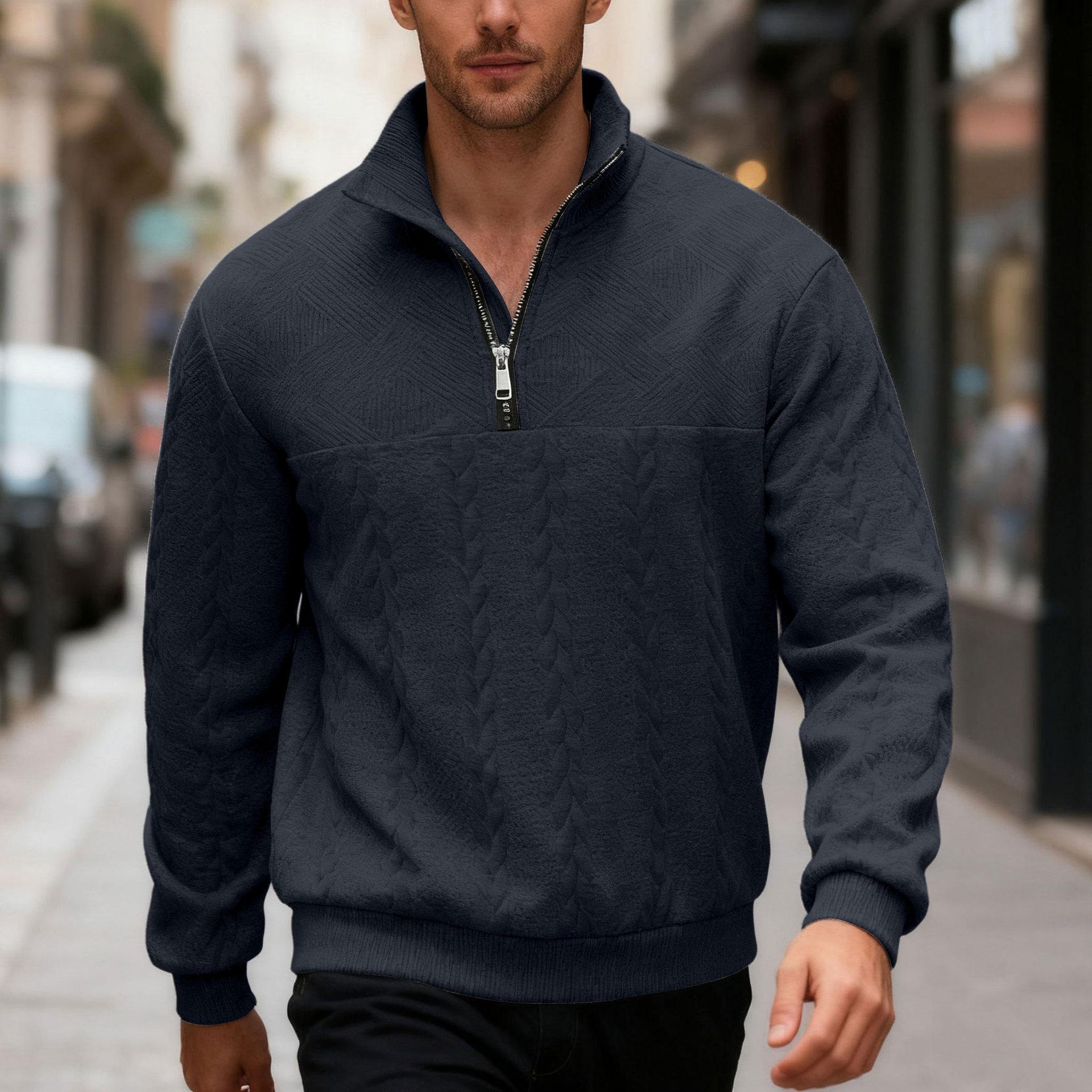 Men s Half-Zip Jacquard Patchwork Oversized Pullover XXXL Темно-синій
Men s Half-Zip Jacquard Patchwork Oversized Pullover XXXL Темно-синій