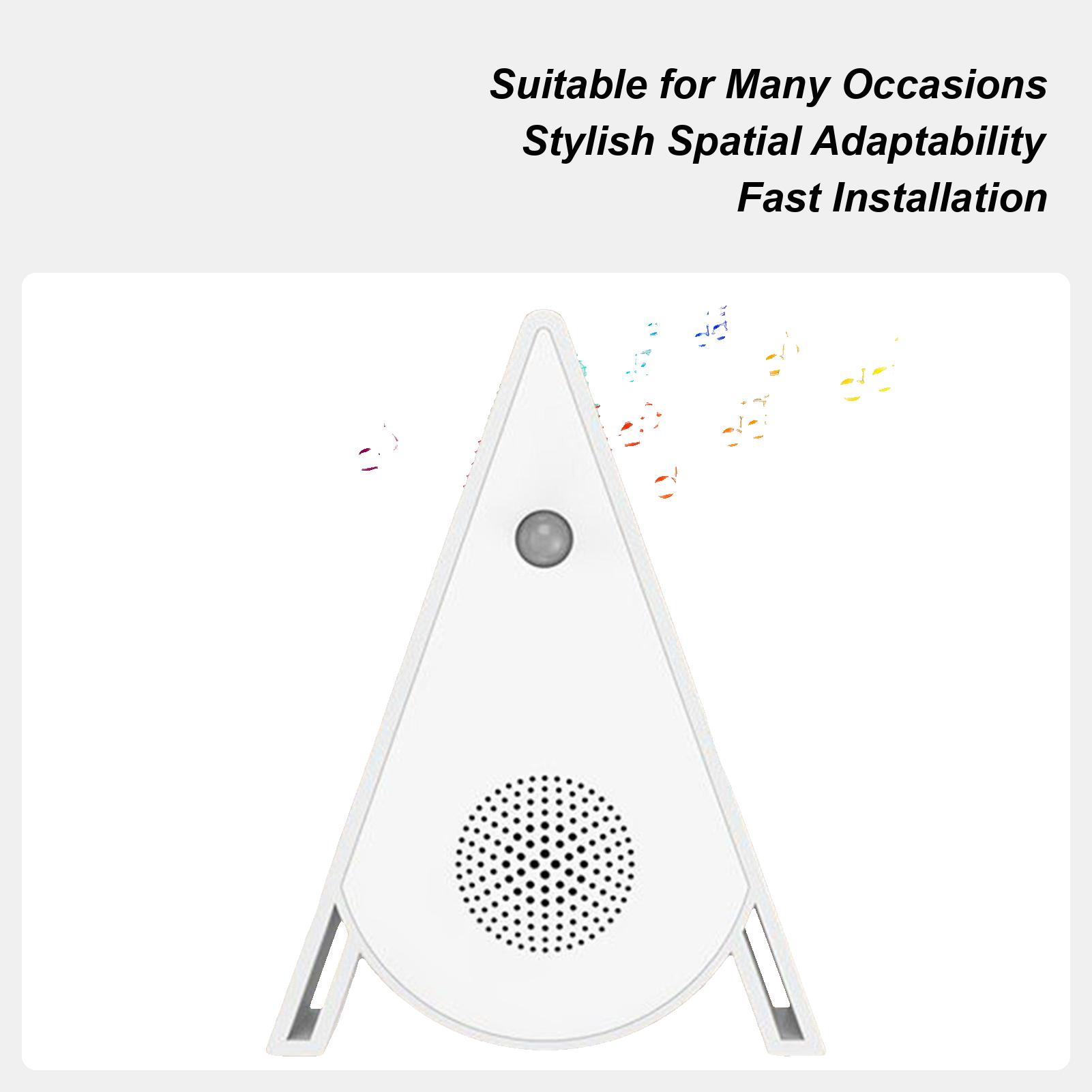 Triangle Bird Sounds Device Motion Sensor Nature Sound Box Portable Smart Natural Noise Maker For Spa Yoga Studio CN
Triangle Bird Sounds Device Motion Sensor Nature Sound Box Portable Smart Natural Noise Maker For Spa Yoga Studio CN