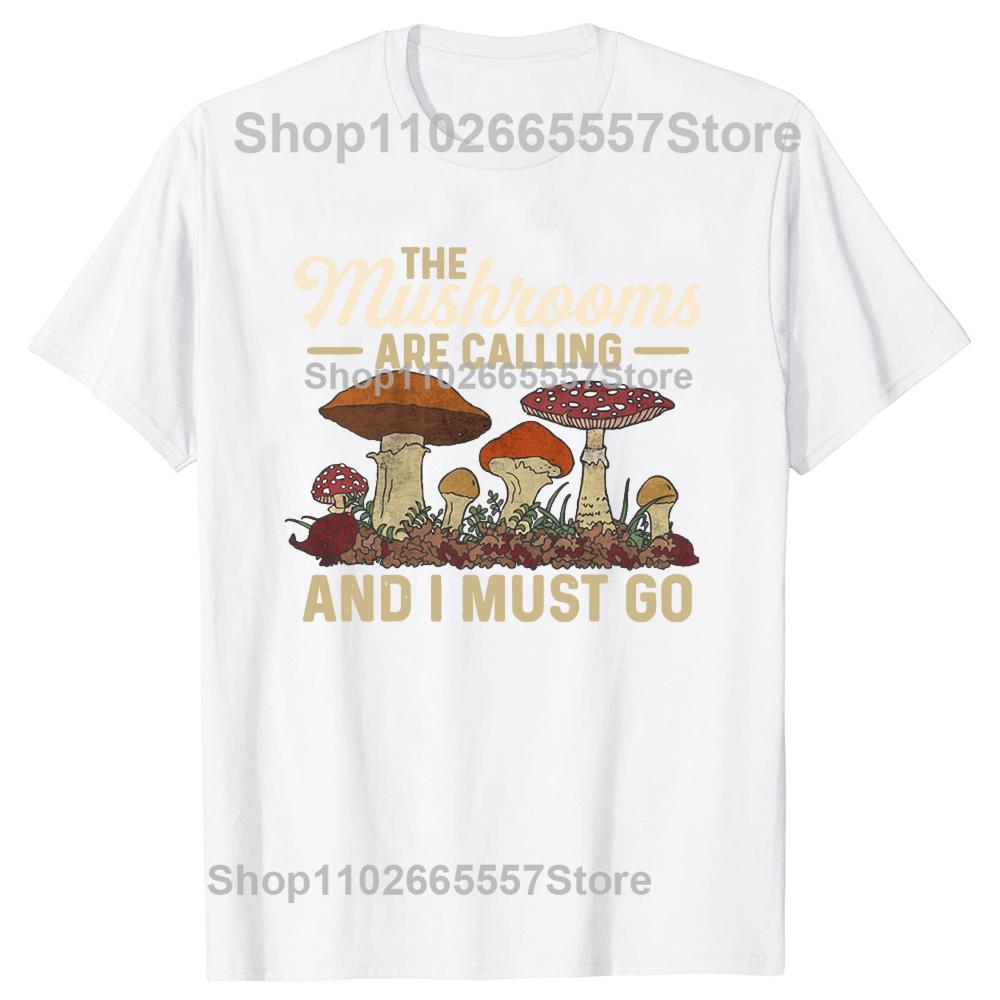 Mushrooms Are Calling and I Must Go Mushroom Hunting Vintage Gift Active TShirt Summer Tops Unisexs White T Shirts S
Mushrooms Are Calling and I Must Go Mushroom Hunting Vintage Gift Active TShirt Summer Tops Unisexs White T Shirts S