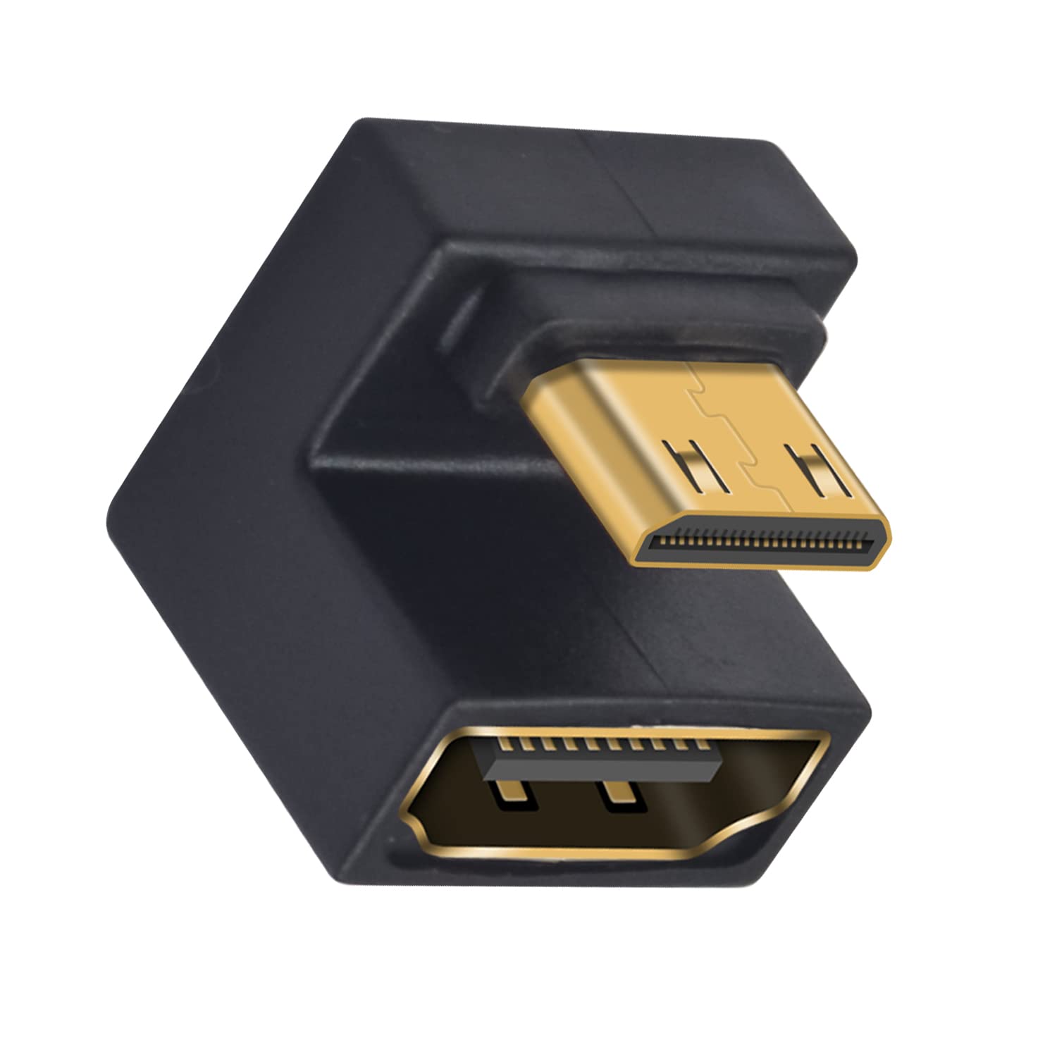 Duttek 8K U Shape Mini HDMI HDMI Adapter UHD Up Angle Mini HDMI Male HDMI Female Adapter 180 Degree Adapter with 48Gbps LED Light for Camera Projector
Duttek 8K U Shape Mini HDMI HDMI Adapter UHD Up Angle Mini HDMI Male HDMI Female Adapter 180 Degree Adapter with 48Gbps LED Light for Camera Projector