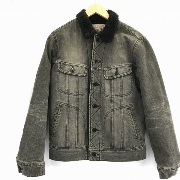 Lee Stormrider Fleece Lined Denim Jacket Outer Men M Gray
Lee Stormrider Fleece Lined Denim Jacket Outer Men M Gray