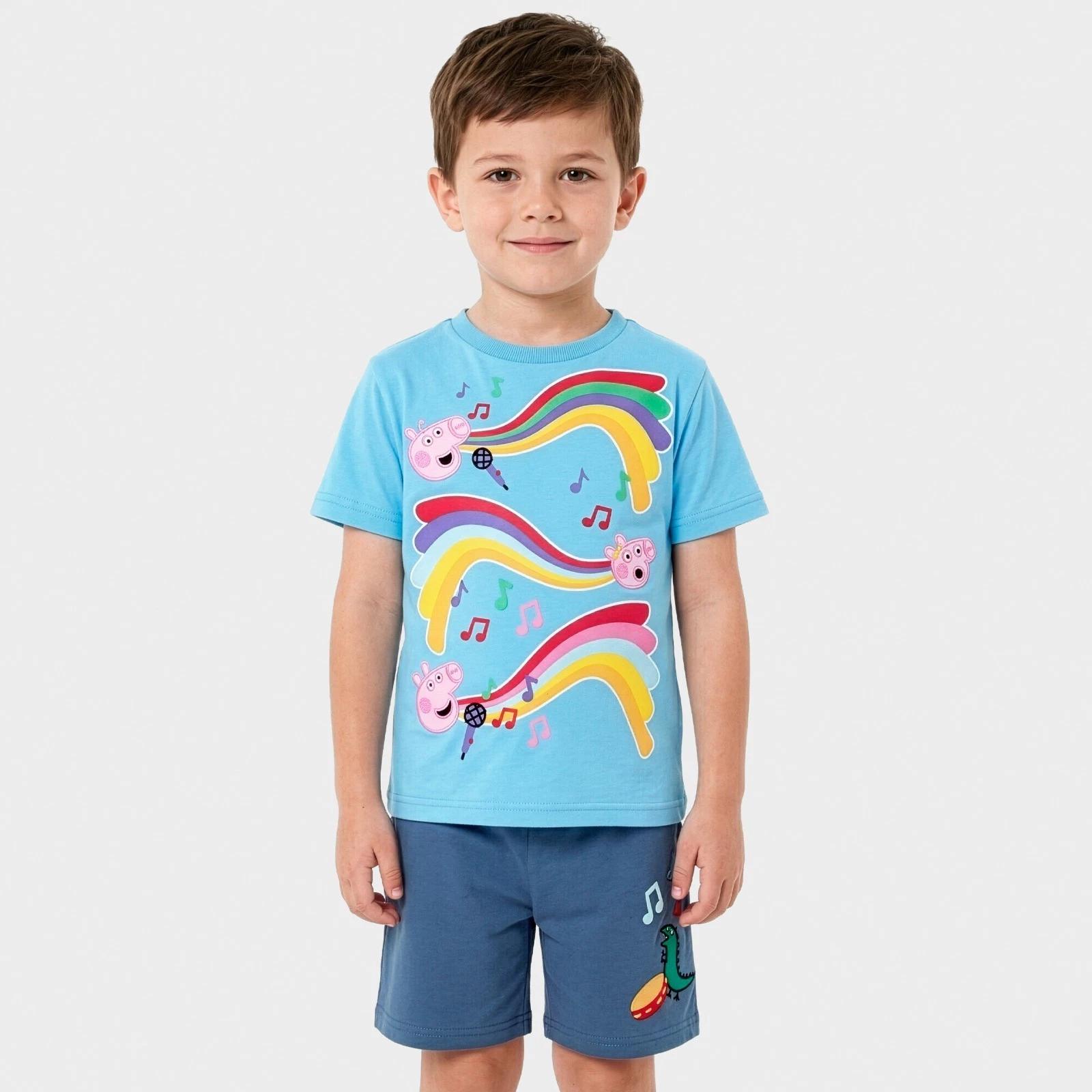 George Pig T-Shirt And Shorts Set | Peppa Pig Boys Outfit | Hear The Fun Range 110
George Pig T-Shirt And Shorts Set | Peppa Pig Boys Outfit | Hear The Fun Range 110