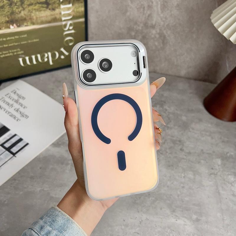 Matte Gradient For Magsafe Shockproof Case For iPhone 17 16 Pro Max Wireless Charging Laser Candy Bracket Phone Cover iPhone17
Matte Gradient For Magsafe Shockproof Case For iPhone 17 16 Pro Max Wireless Charging Laser Candy Bracket Phone Cover iPhone17