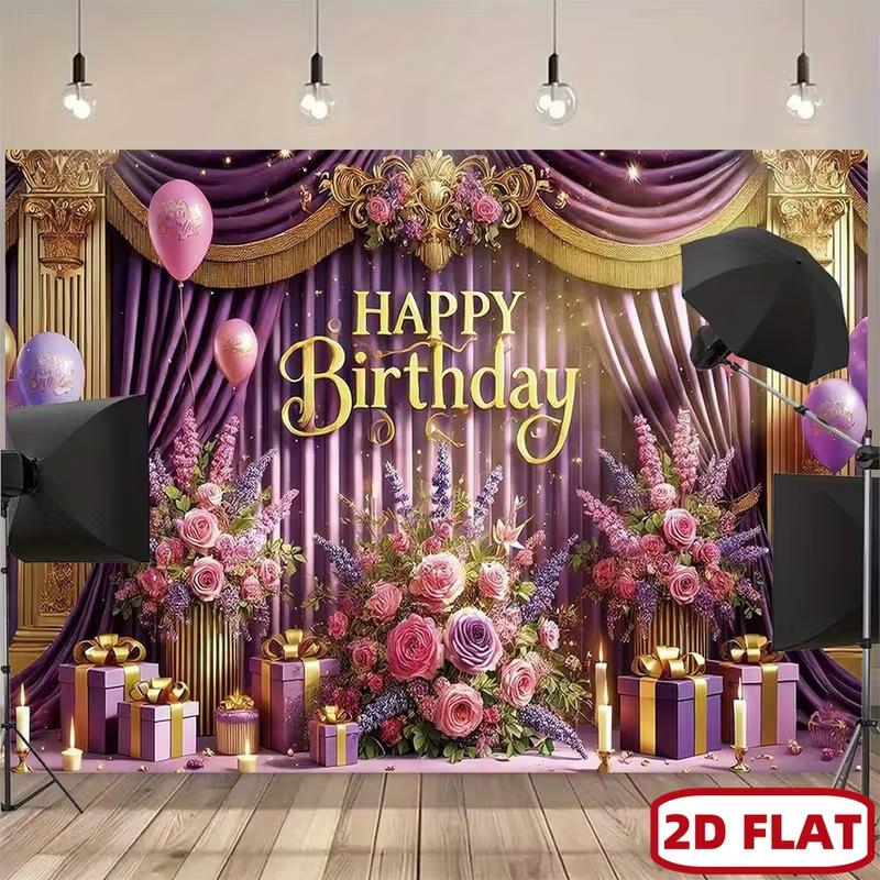 2D Luxurious Palace Happy Birthday Backdrop Banner for Elegant Party Supplies 47.2x31.5inch/120*80cm
2D Luxurious Palace Happy Birthday Backdrop Banner for Elegant Party Supplies 47.2x31.5inch/120*80cm
