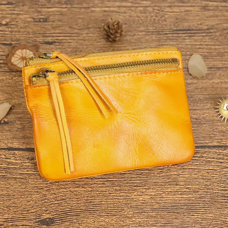 First Layer Cowhide Coin Purse, Women s Retro Vintage Vintage Small Wallet, Hand Polished Vintage Pleated Fashionable Wallet жёлтый
First Layer Cowhide Coin Purse, Women s Retro Vintage Vintage Small Wallet, Hand Polished Vintage Pleated Fashionable Wallet жёлтый