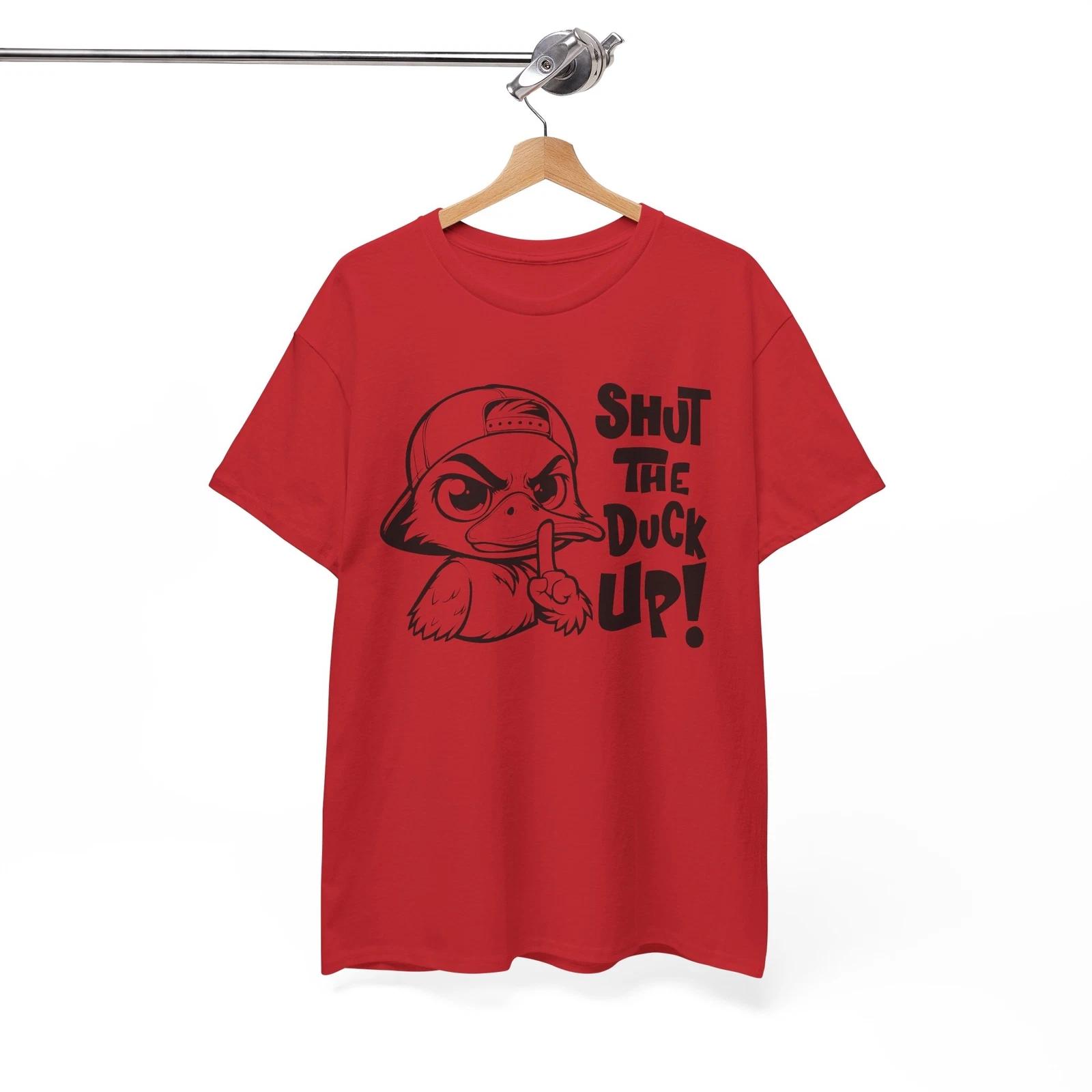 shut the duck up T-Shirt | Funny & Witty Tee for Everyday Wear L
shut the duck up T-Shirt | Funny & Witty Tee for Everyday Wear L
