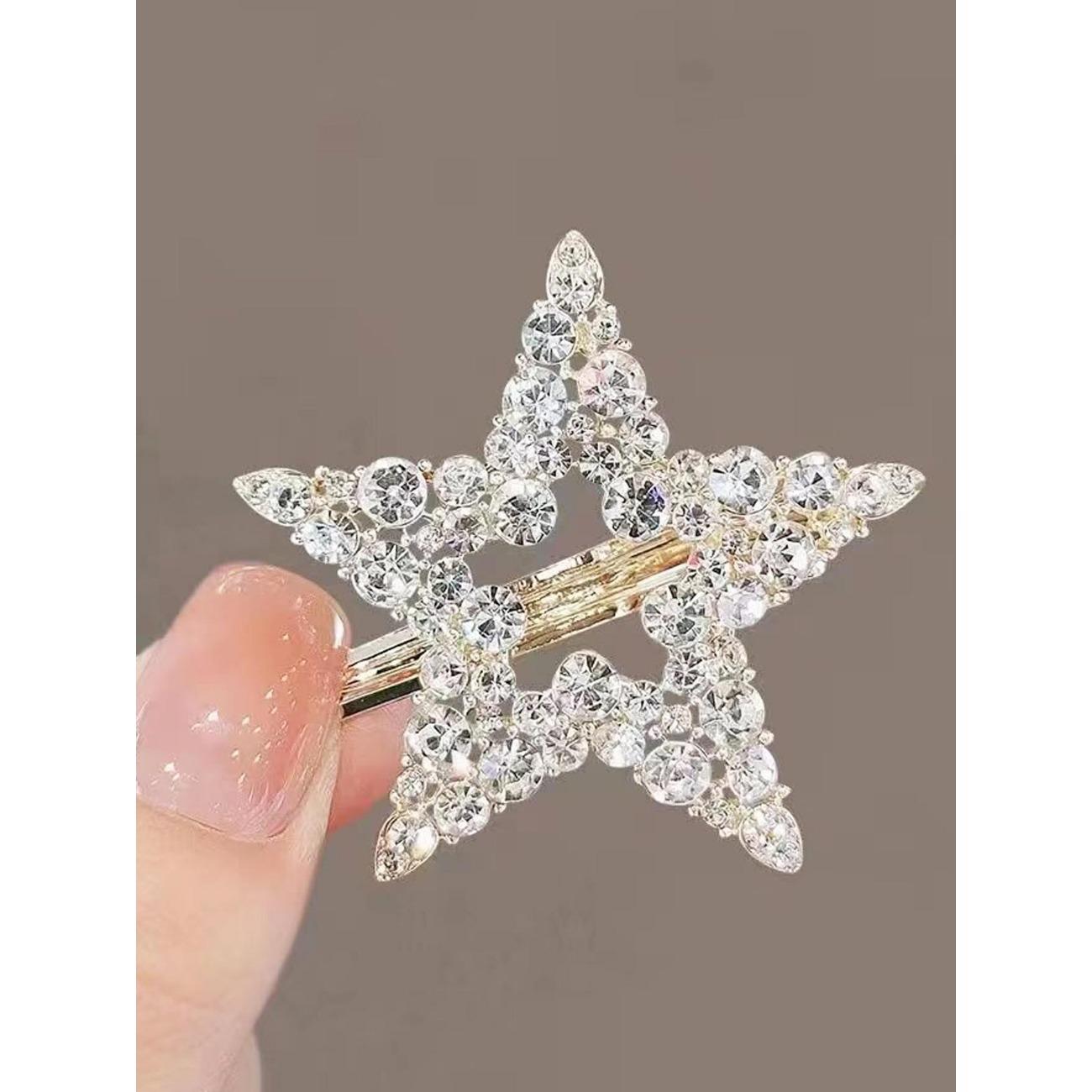 1 шт. Модные милые заколки для волос со звездами для женщин, аксессуары для волос
1 шт. Модные милые заколки для волос со звездами для женщин, аксессуары для волос