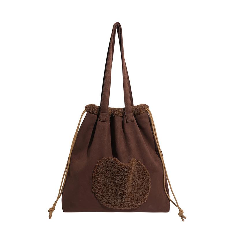 2025 новый трендовый нишевый универсальный повседневный плюшевый мешок женская сумка-тоут большой вместимости ежедневная сумка через плечо сумка для поездок темно-коричневого
2025 новый трендовый нишевый универсальный повседневный плюшевый мешок женская сумка-тоут большой вместимости ежедневная сумка через плечо сумка для поездок темно-коричневого