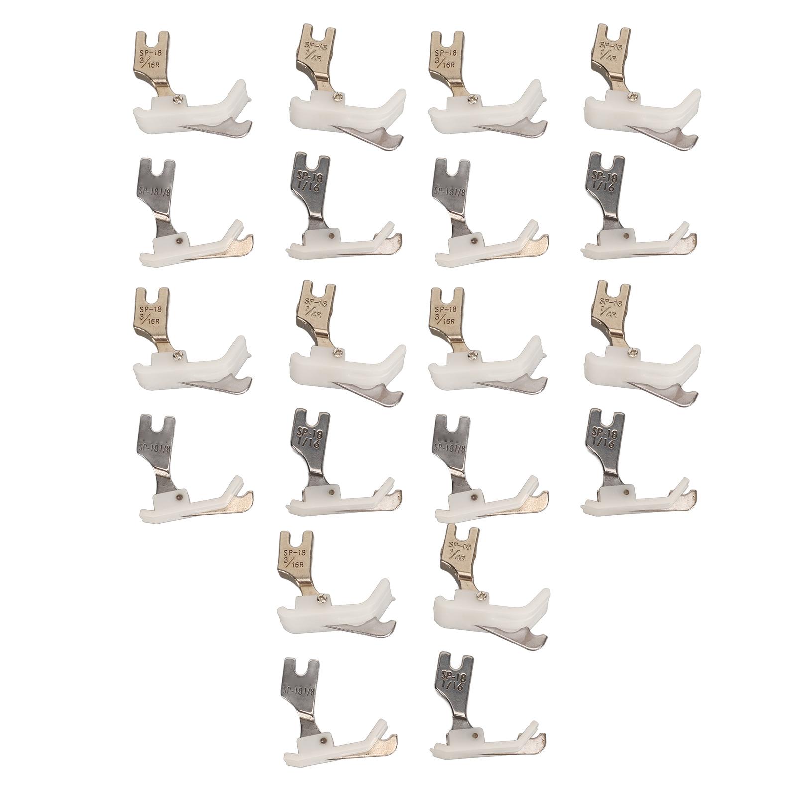 20Pcs Sewing Machine Presser Foot Easy Installation Plastic Steel Proper Size Presser Foot Set for
20Pcs Sewing Machine Presser Foot Easy Installation Plastic Steel Proper Size Presser Foot Set for