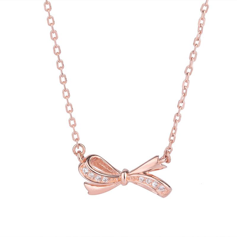 Женское ожерелье-бантик, японский и корейский, простой и универсальный короткий кулон
Женское ожерелье-бантик, японский и корейский, простой и универсальный короткий кулон