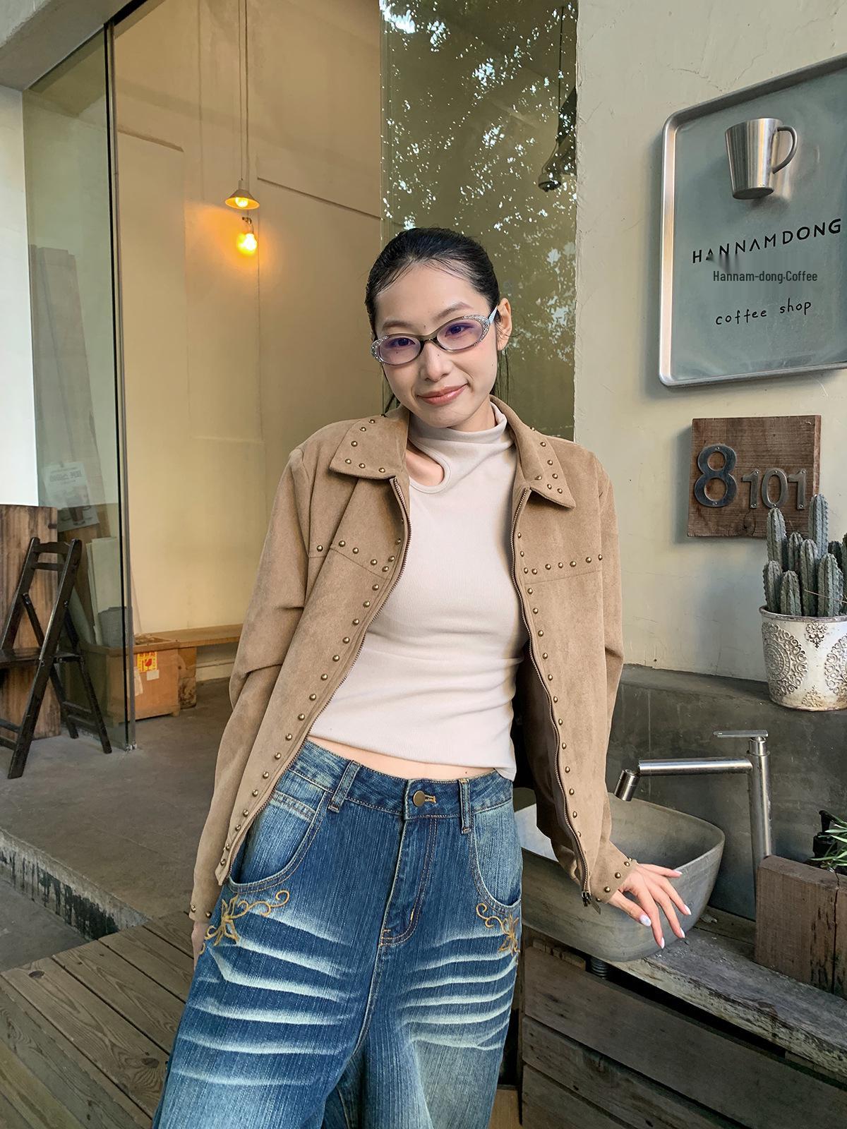 Spicy American Girl Hollowed Brushed T-Shirt: Women s Autumn/Winter 2025 Chic Semi-High Neck Top One Size абрикосовий
Spicy American Girl Hollowed Brushed T-Shirt: Women s Autumn/Winter 2025 Chic Semi-High Neck Top One Size абрикосовий