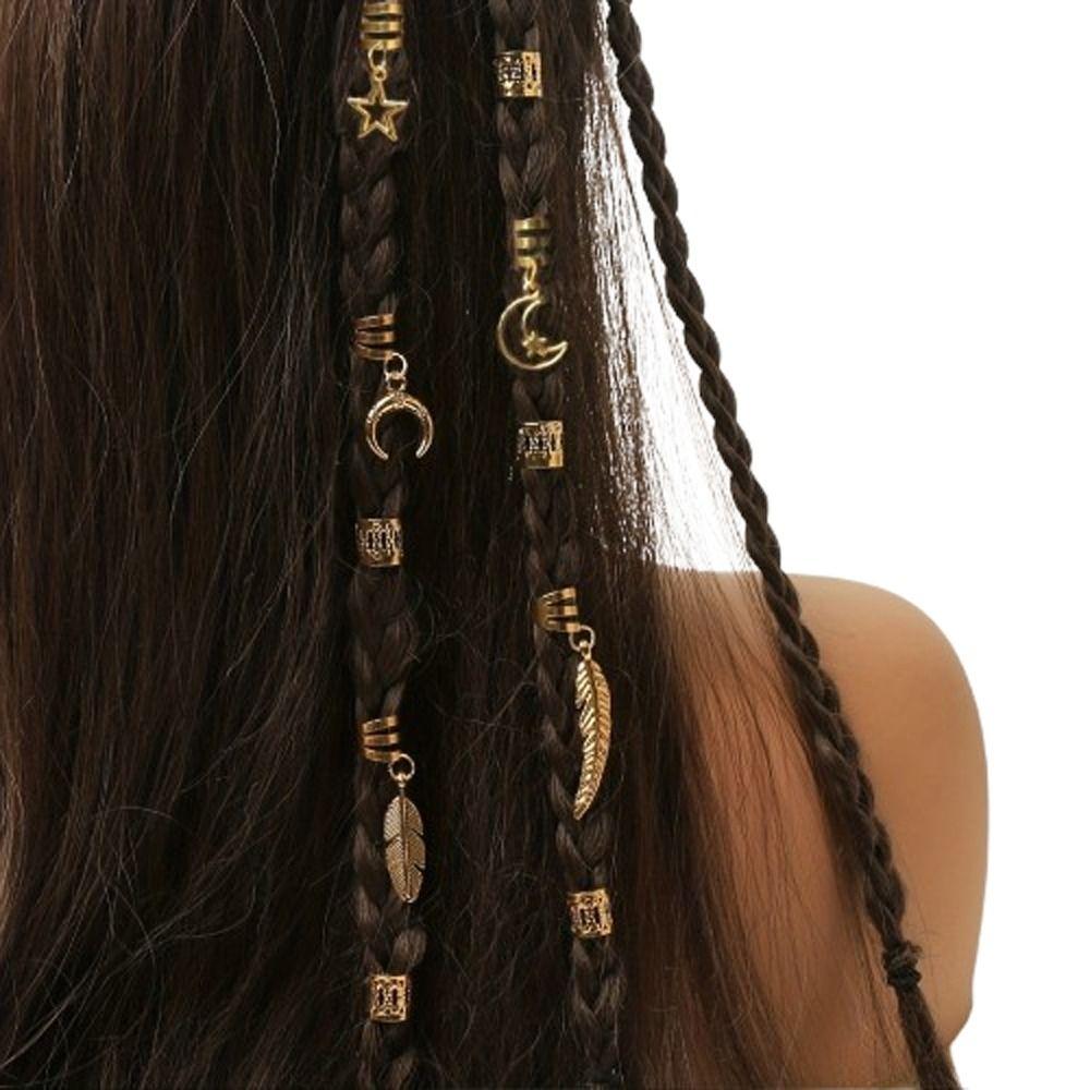 26pcs Dread Locks Dreadlocks Beads Metal Cuff Clips Hair Braid Tubes Hollow Out Hair Ring Men срібний
26pcs Dread Locks Dreadlocks Beads Metal Cuff Clips Hair Braid Tubes Hollow Out Hair Ring Men срібний