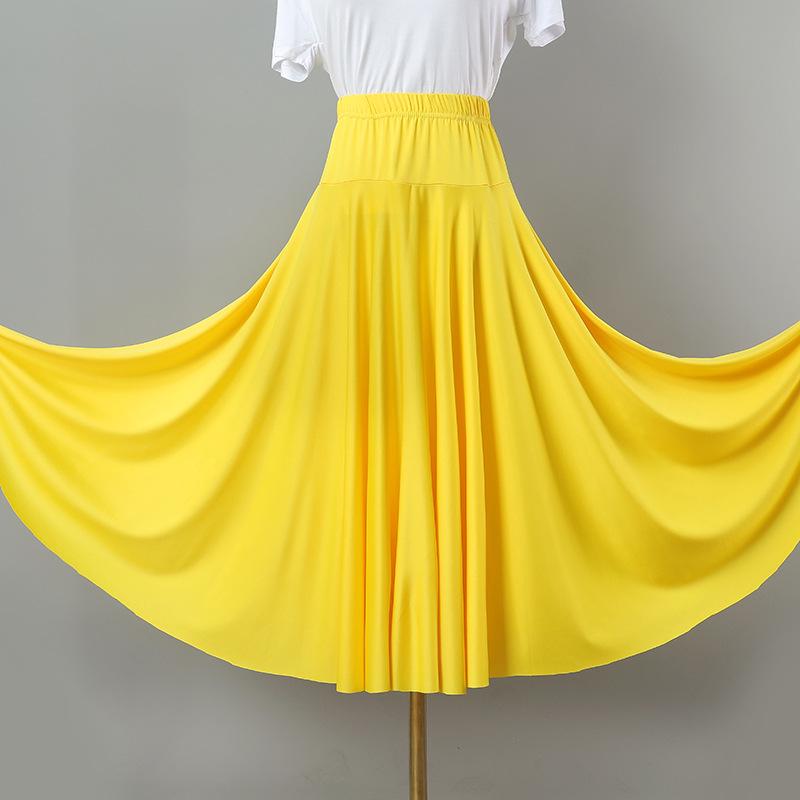 2025 Новая однотонная юбка для танцев в стиле кантри и бальных выступлений с большим подолом XL
2025 Новая однотонная юбка для танцев в стиле кантри и бальных выступлений с большим подолом XL