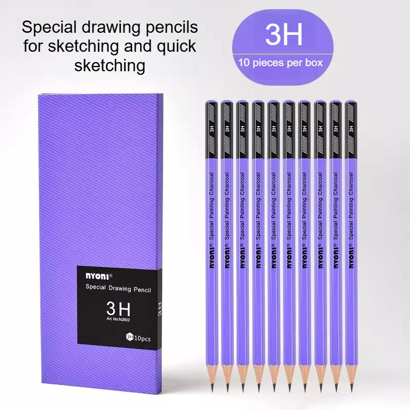NYONI Sketch Charcoal Pencil Set Sketching Drawing Hexagonal Wooden Barrel Multiple Models H 2H 4H 4B 5B 6B 8B 10B 12B
NYONI Sketch Charcoal Pencil Set Sketching Drawing Hexagonal Wooden Barrel Multiple Models H 2H 4H 4B 5B 6B 8B 10B 12B