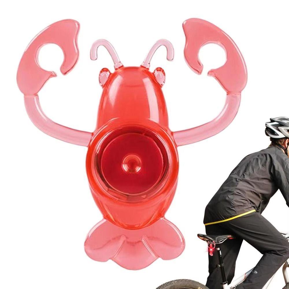 High Brightness LED Bike Rear Light Waterproof Bike Safety Warning Light Outdoor Enthusiasts Crab Pink Light
High Brightness LED Bike Rear Light Waterproof Bike Safety Warning Light Outdoor Enthusiasts Crab Pink Light