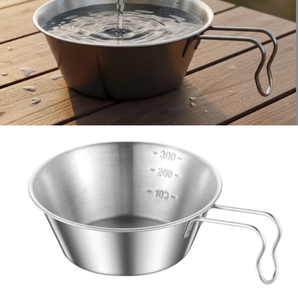 Lightweight Sierra Cup Stainless Steel Portable Bowl Durable Camping Cup Picnic 300ml
Lightweight Sierra Cup Stainless Steel Portable Bowl Durable Camping Cup Picnic 300ml
