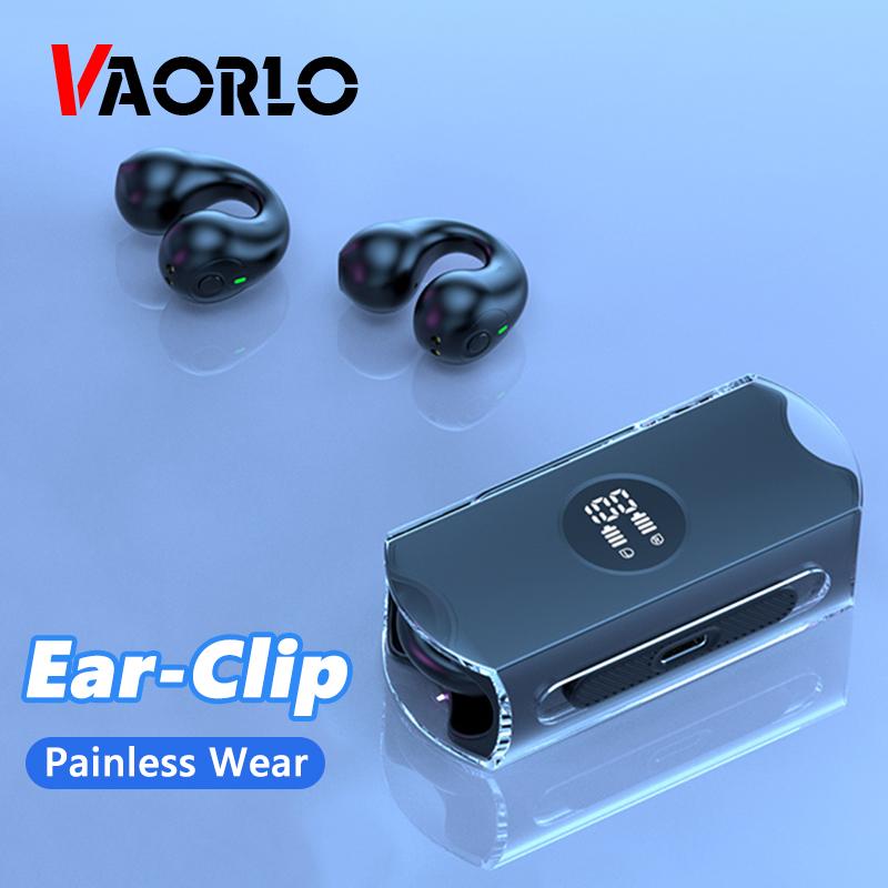 Беспроводные наушники VAORLO с шумоподавлением и низкой задержкой, безболезненные наушники с зажимом для ушей, стерео HiFi музыка с HD-микрофоном для всех смартфонов
Беспроводные наушники VAORLO с шумоподавлением и низкой задержкой, безболезненные наушники с зажимом для ушей, стерео HiFi музыка с HD-микрофоном для всех смартфонов