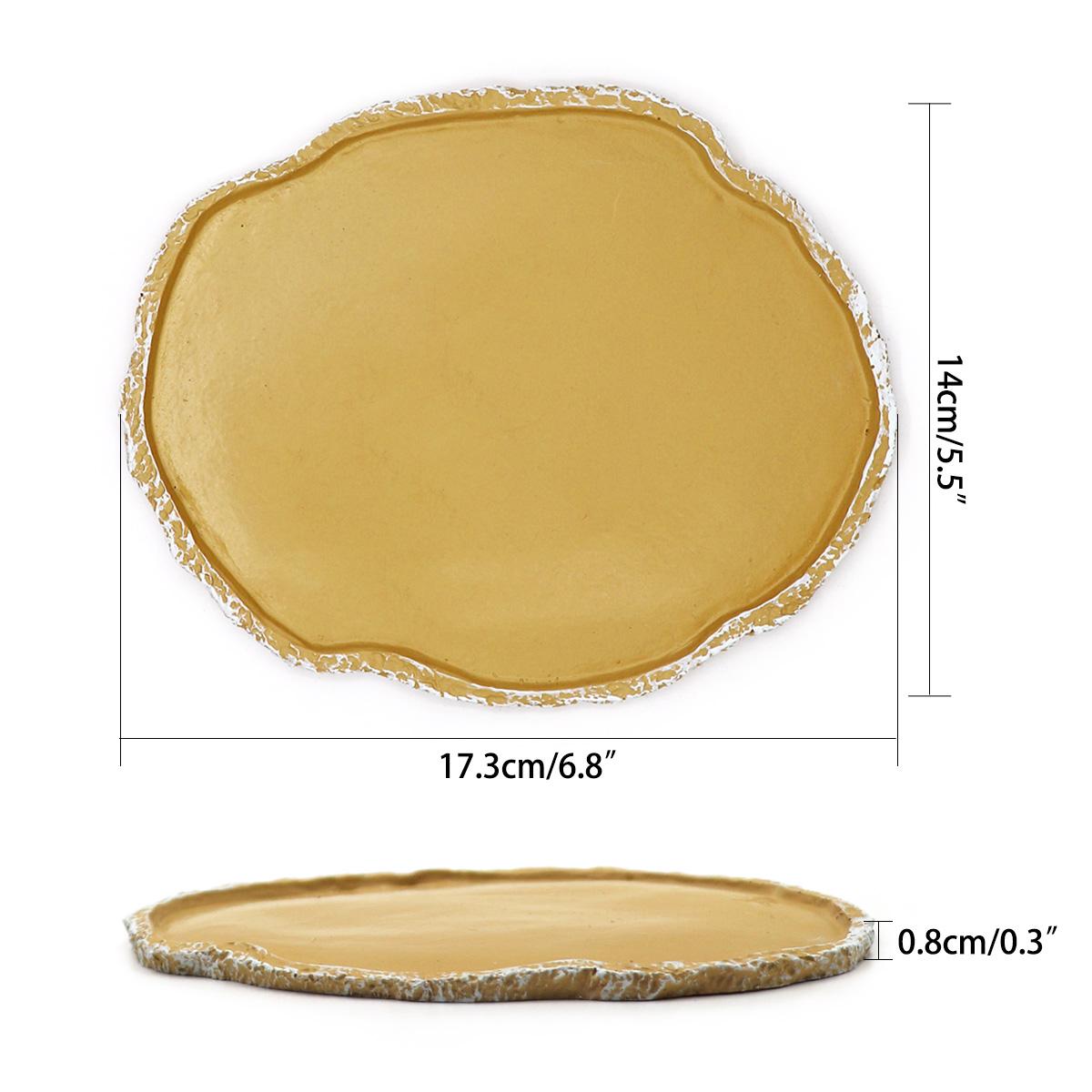 Pets Feeding Plate Reptile Feeding Bowl Vivarium Food Water Dish Resin Bowl for Turtle Gecko Snake Pet Breeding Tray 2#
Pets Feeding Plate Reptile Feeding Bowl Vivarium Food Water Dish Resin Bowl for Turtle Gecko Snake Pet Breeding Tray 2#