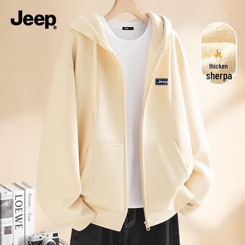 JEEP Men s Lamb Fleece Hooded Cardigan Jacket 4XL
JEEP Men s Lamb Fleece Hooded Cardigan Jacket 4XL