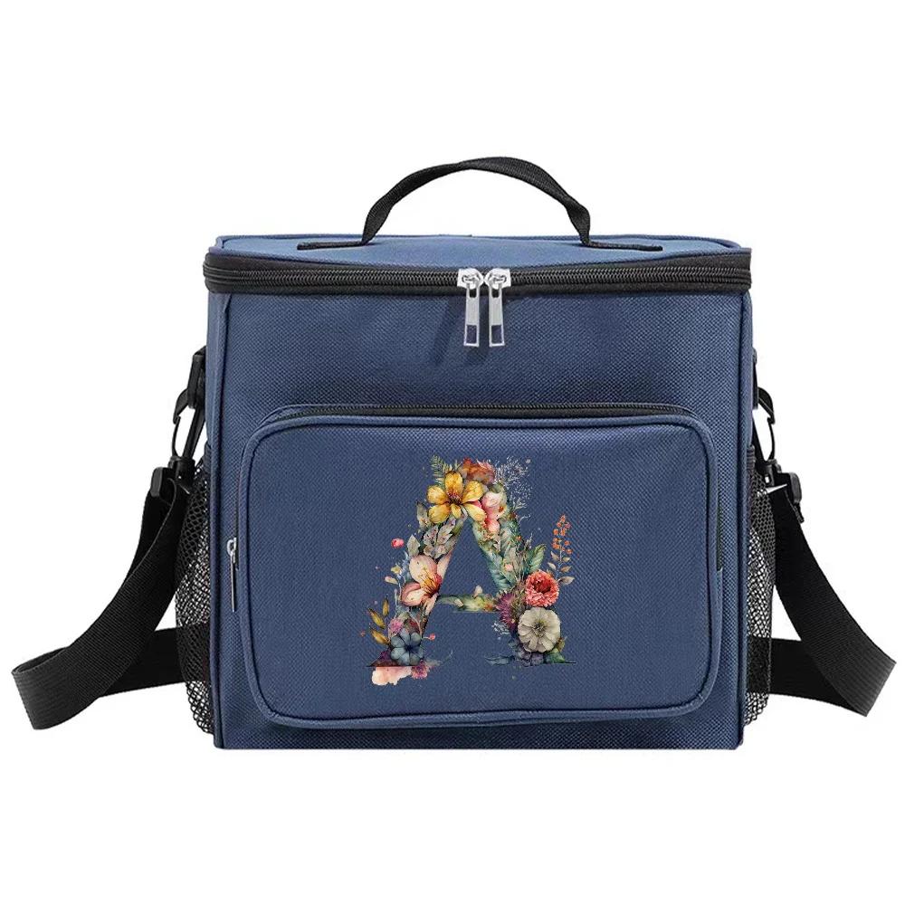 Shoulder Lunch Bag Insulated Bags Waterproof Cooler Box Thermal Organizer Handbag for Men and Women Floral Letter Pattern
Shoulder Lunch Bag Insulated Bags Waterproof Cooler Box Thermal Organizer Handbag for Men and Women Floral Letter Pattern