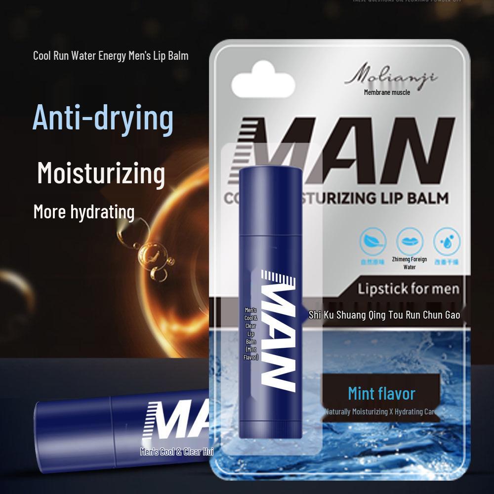 Men s Cool & Refreshing Lip Balm - Moisturizing, Hydrating, & Nourishing; Ideal for Autumn & Winter Anti-Freeze Lip Care. Ju Run Type
Men s Cool & Refreshing Lip Balm - Moisturizing, Hydrating, & Nourishing; Ideal for Autumn & Winter Anti-Freeze Lip Care. Ju Run Type