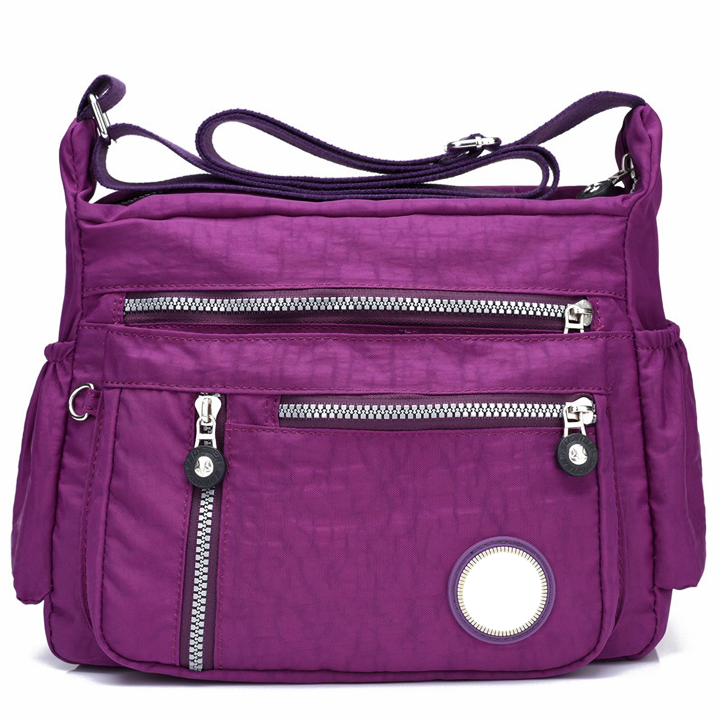 Rowaica Crossbody Shoulder Large Nylon Women s Bag, Capacity, Lightweight, (Purple) фіолетовий
Rowaica Crossbody Shoulder Large Nylon Women s Bag, Capacity, Lightweight, (Purple) фіолетовий