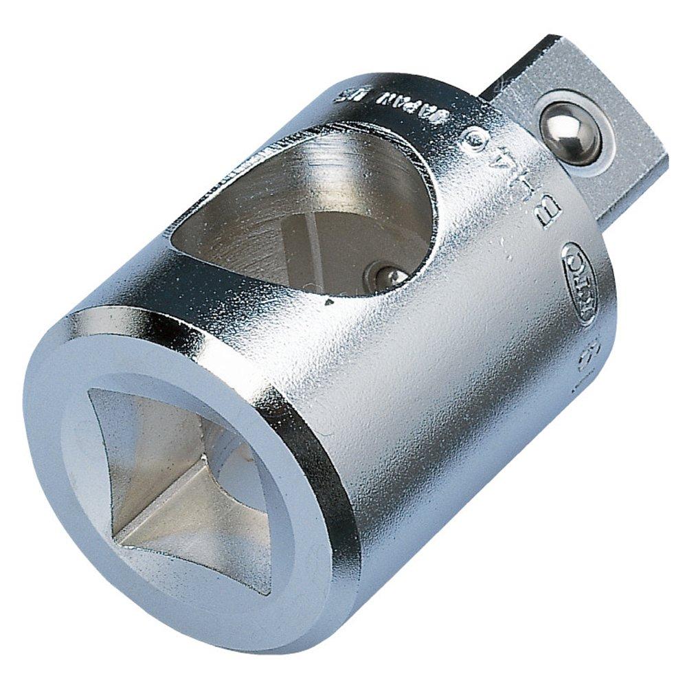Kyoto Machinery Tools Head BH40 Drive x Side hole x Total 80 mm (KTC) angle 19.0 diameter 25.5 length срібний
Kyoto Machinery Tools Head BH40 Drive x Side hole x Total 80 mm (KTC) angle 19.0 diameter 25.5 length срібний
