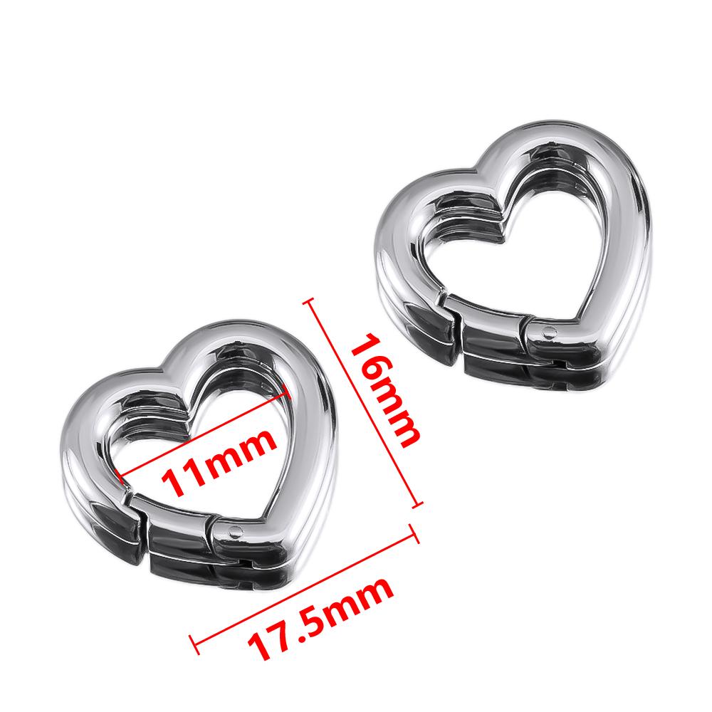 2pcs 1pc Stainless Steel Clasps Heart Round Ring Lobster Clasp Hooks Connectors Necklace DIY Jewelry Making Supplies Accessories 1pc
2pcs 1pc Stainless Steel Clasps Heart Round Ring Lobster Clasp Hooks Connectors Necklace DIY Jewelry Making Supplies Accessories 1pc