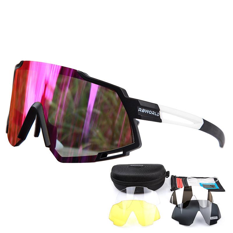Cycling glasses outdoor sports glasses windproof sand night vision bicycle equipment men and women черный белый
Cycling glasses outdoor sports glasses windproof sand night vision bicycle equipment men and women черный белый
