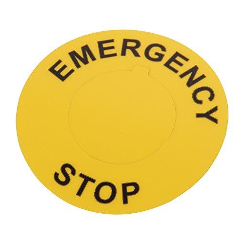 Panduit - C350A8-30-ES - Panduit - Sign - Emergency Stop Button - Round - 3.5 in (Diameter) - Polyester - Black on Yellow (Pack of 25)
Panduit - C350A8-30-ES - Panduit - Sign - Emergency Stop Button - Round - 3.5 in (Diameter) - Polyester - Black on Yellow (Pack of 25)