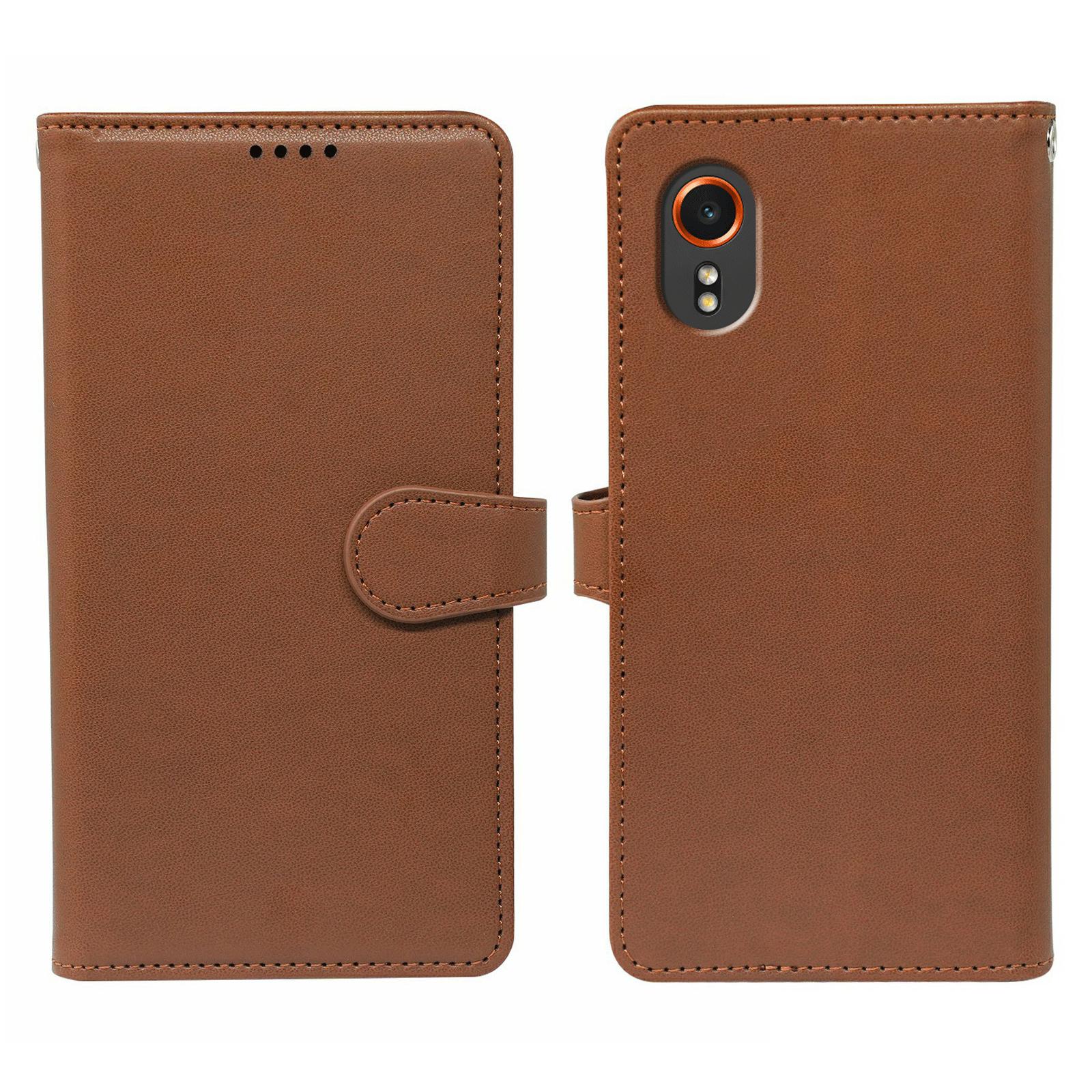 For Samsung Galaxy Xcover7 Case with 9 Card Slots PU Leather Stand Phone Cover Brown
For Samsung Galaxy Xcover7 Case with 9 Card Slots PU Leather Stand Phone Cover Brown