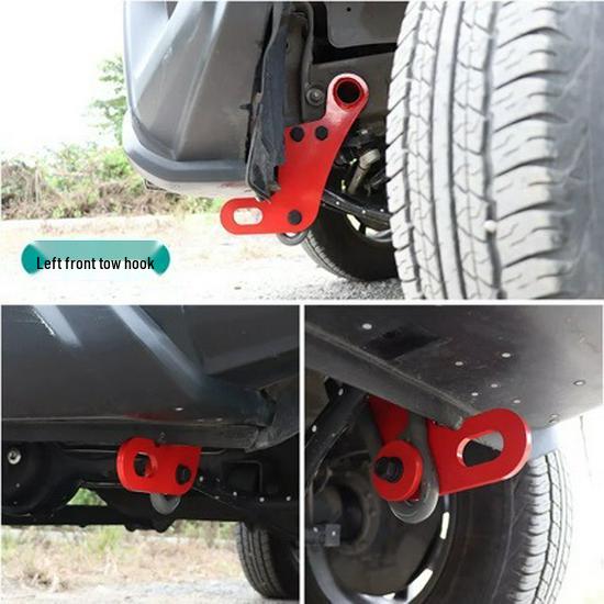 Jimny Left Front Tow Hook for 2018-2026 Models, Compatible with Both Left and Right Drive, Ideal for Off-Road Modifications
Jimny Left Front Tow Hook for 2018-2026 Models, Compatible with Both Left and Right Drive, Ideal for Off-Road Modifications