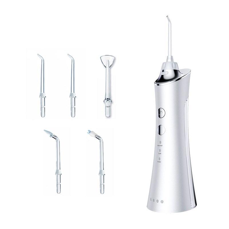 CE/FDA Certified Water Flosser Cordless Dental Oral Irrigator for Teeth Cleaning Flosser, 3 Modes 5 Jet Tips White
CE/FDA Certified Water Flosser Cordless Dental Oral Irrigator for Teeth Cleaning Flosser, 3 Modes 5 Jet Tips White
