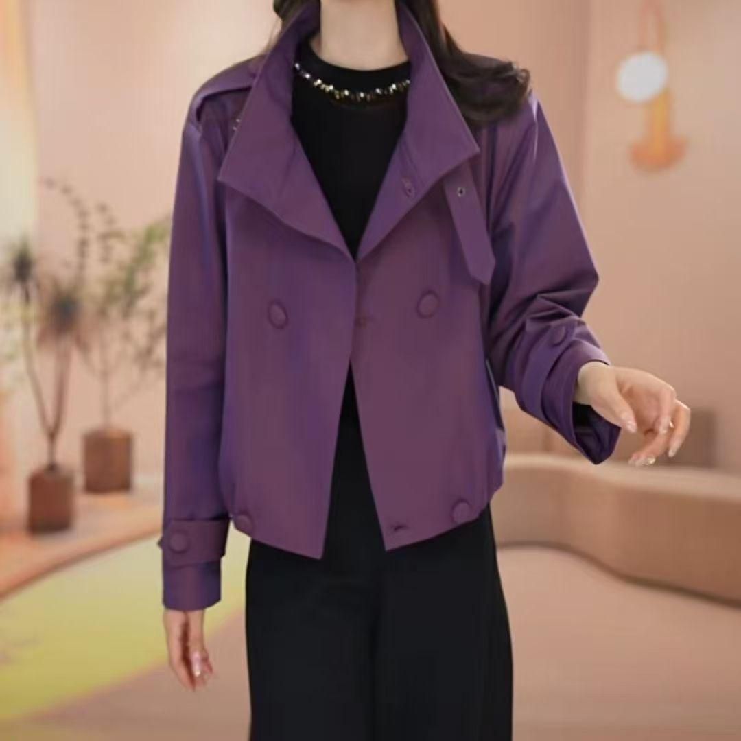 2026 New Style Women s Loose Casual Windbreaker - Plus Size Spring/Autumn Jacket M фиолетовый
2026 New Style Women s Loose Casual Windbreaker - Plus Size Spring/Autumn Jacket M фиолетовый