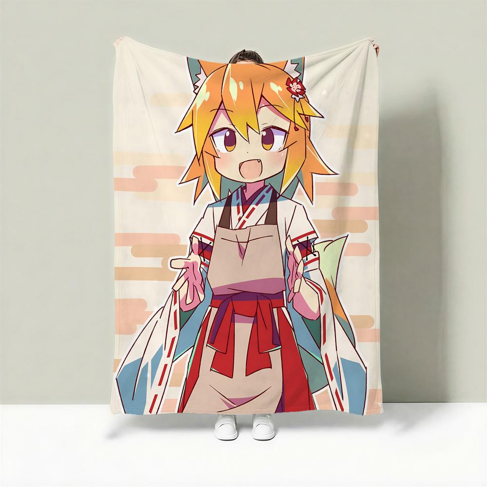 Anime T-The Helpful Fox Senko-san Throw Lightweight 240g Flannel Blanket Soft Skin-friendly for Summer Cooling 75cmx90cm
Anime T-The Helpful Fox Senko-san Throw Lightweight 240g Flannel Blanket Soft Skin-friendly for Summer Cooling 75cmx90cm