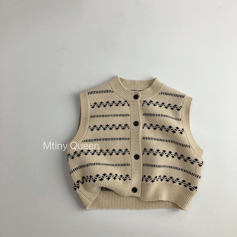 Korean-Style Jacquard Knitted Vest: Fashionable Spring & Autumn Cardigan for Boys and Girls 110 cm слоновая кость
Korean-Style Jacquard Knitted Vest: Fashionable Spring & Autumn Cardigan for Boys and Girls 110 cm слоновая кость