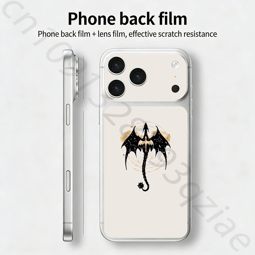 Наклейка-Обертка Dragon F-Fourth W-Wing TICKET для iPhone 17 Pro/Pro max Защитная пленка для задней панели, рамки, камеры iPhone17pro
Наклейка-Обертка Dragon F-Fourth W-Wing TICKET для iPhone 17 Pro/Pro max Защитная пленка для задней панели, рамки, камеры iPhone17pro
