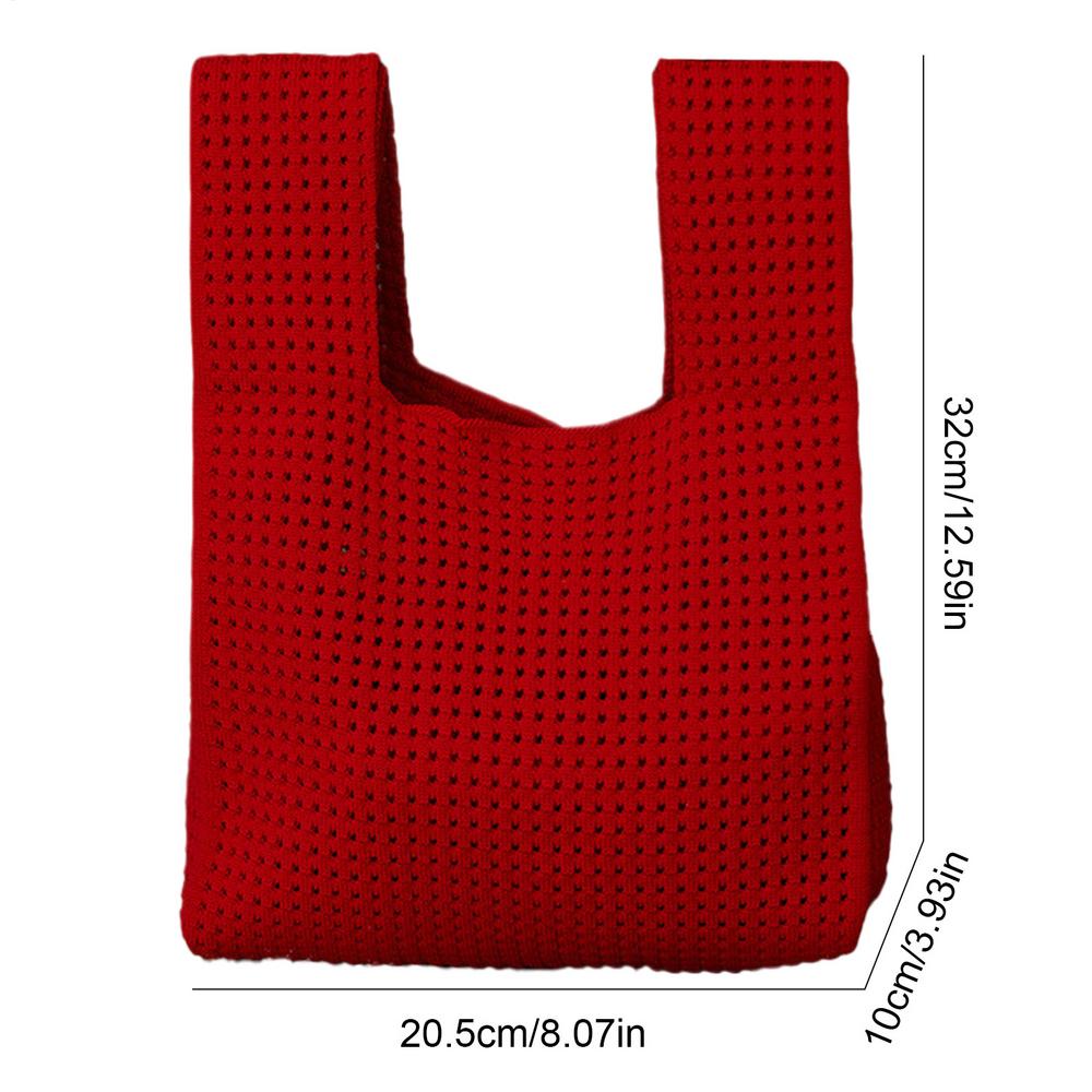 Christmas Tote Bags Large Capacity Knitted Knot Wrist Bag Christmas Theme Versatile Vest Bag KidsCandy Bag Casual Shopping Bags красный
Christmas Tote Bags Large Capacity Knitted Knot Wrist Bag Christmas Theme Versatile Vest Bag KidsCandy Bag Casual Shopping Bags красный
