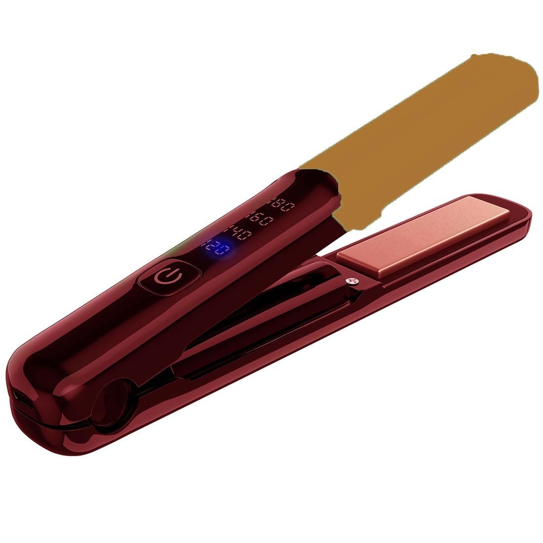 Cordless Mini Hair USB Straightening and Curling 4 Temperature Ideal for Home and Travel Straightener, Portable, Rechargeable, 2-Way Function, тёмно-рыжий
Cordless Mini Hair USB Straightening and Curling 4 Temperature Ideal for Home and Travel Straightener, Portable, Rechargeable, 2-Way Function, тёмно-рыжий