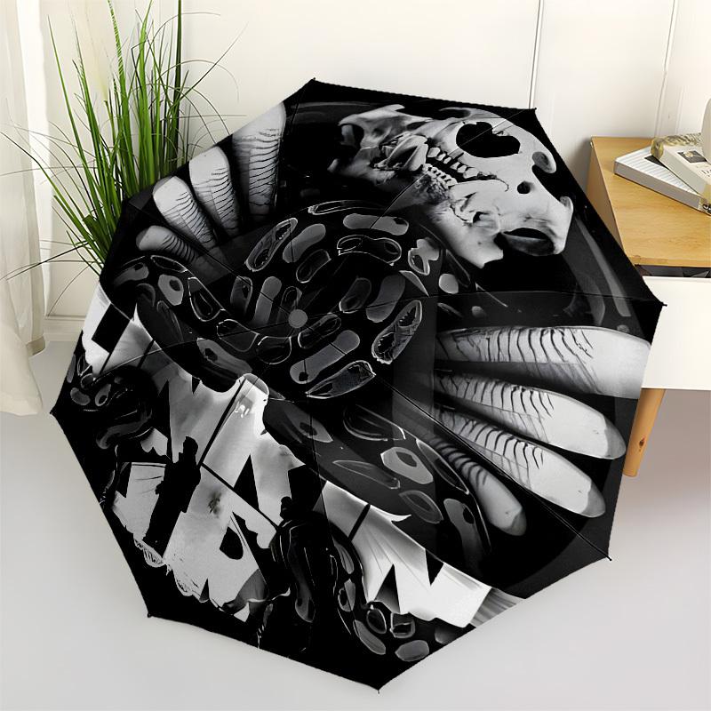 Skull, Hands- Automatic Opening and Closing, 8-rib Structure Portable Umbrella, Suitable for Men and Women in All Seasons - Perfect Gift for
Skull, Hands- Automatic Opening and Closing, 8-rib Structure Portable Umbrella, Suitable for Men and Women in All Seasons - Perfect Gift for