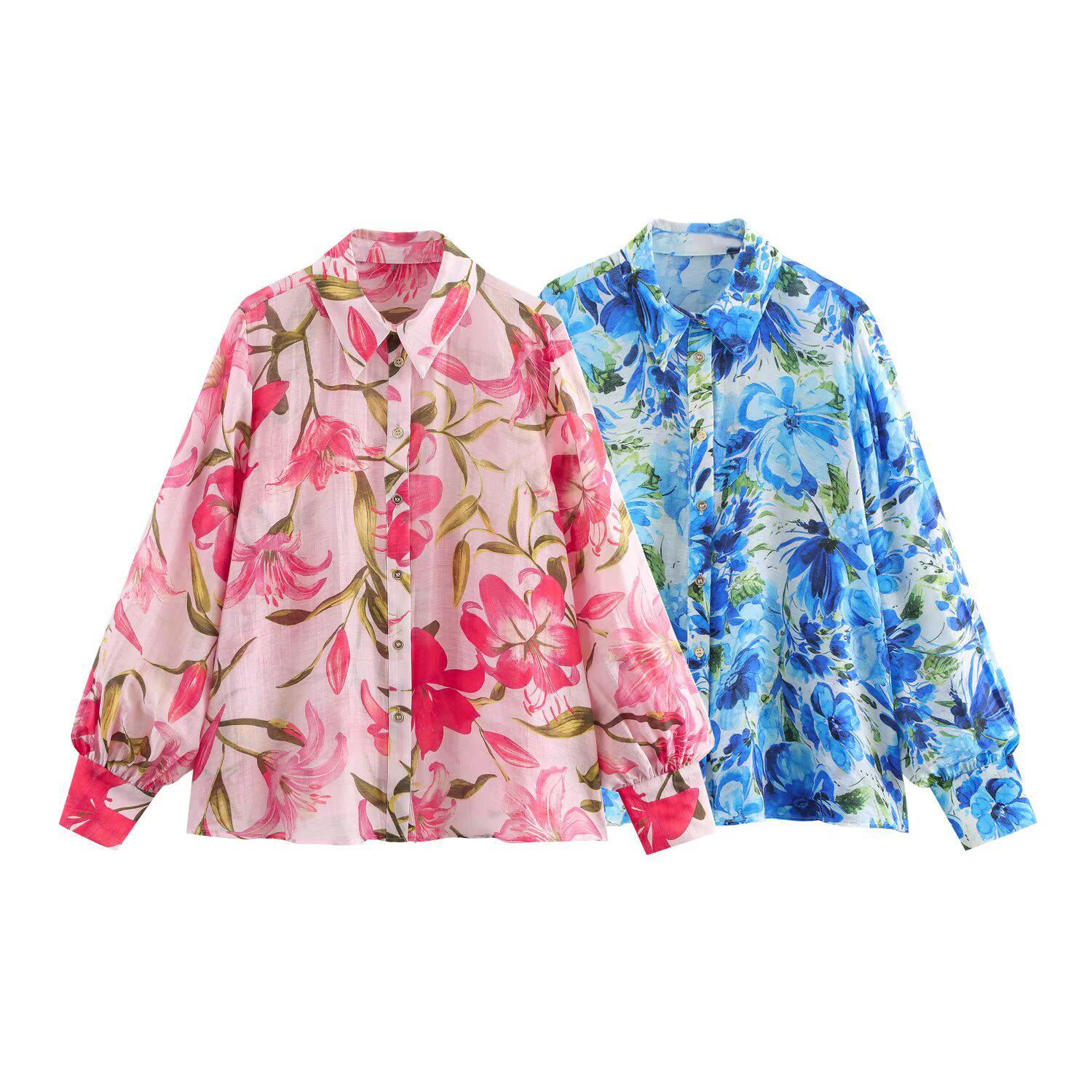 Spring 2025 Women s Versatile Floral Print Drape Lapel Long Sleeve Shirt Large розовый
Spring 2025 Women s Versatile Floral Print Drape Lapel Long Sleeve Shirt Large розовый