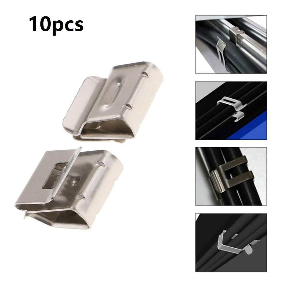 Edge Clamps Cable Clamp Cable Clips Clips Photovoltaic Photovoltaic Cable Clips Practical Stable Useful 10/50pcs
Edge Clamps Cable Clamp Cable Clips Clips Photovoltaic Photovoltaic Cable Clips Practical Stable Useful 10/50pcs
