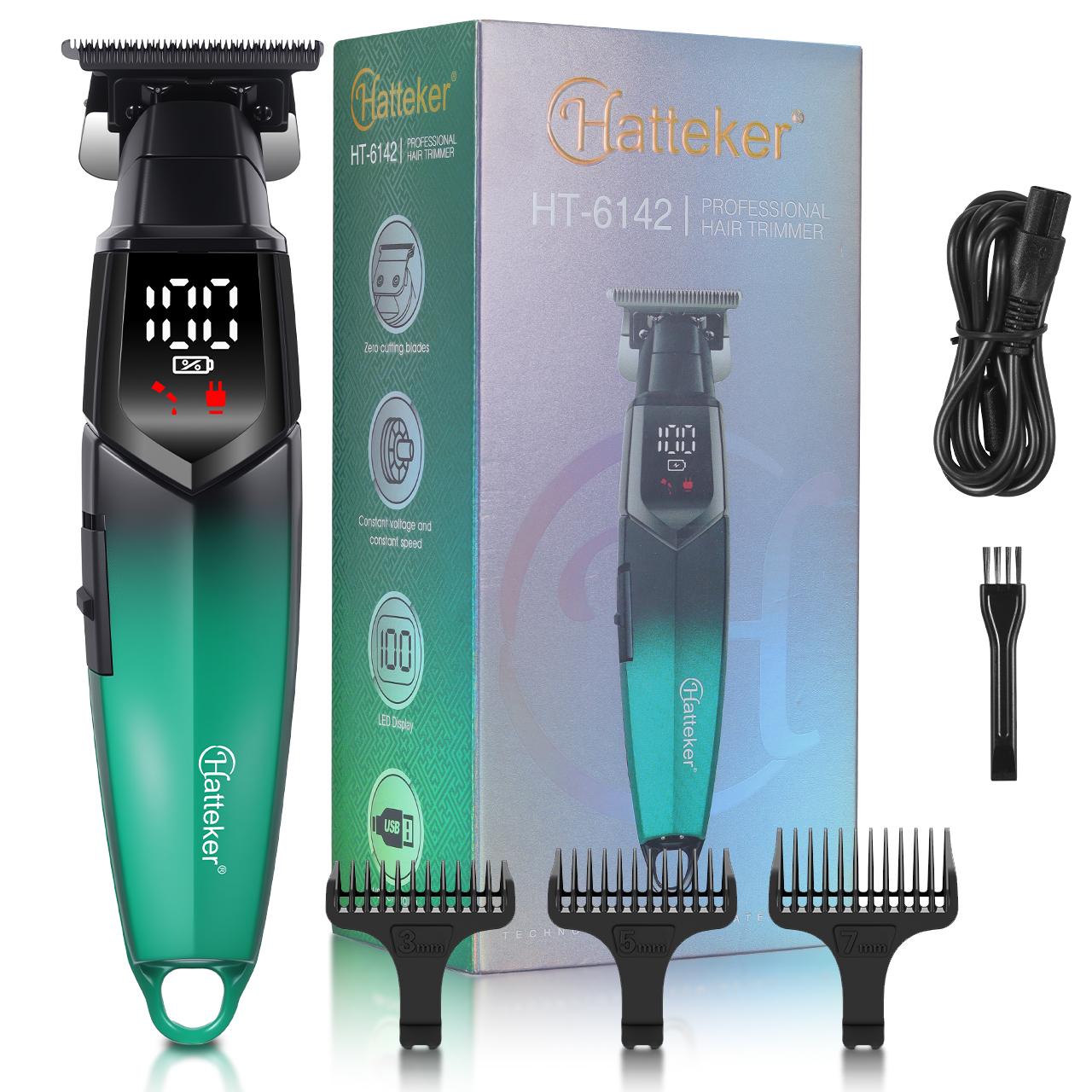 Hatteker Профессиональные салонные электрические машинки для стрижки с триммером с нулевым зазором и цифровым дисплеем для точного бритья и окантовки волос 7000 об/мин зелёный
Hatteker Профессиональные салонные электрические машинки для стрижки с триммером с нулевым зазором и цифровым дисплеем для точного бритья и окантовки волос 7000 об/мин зелёный